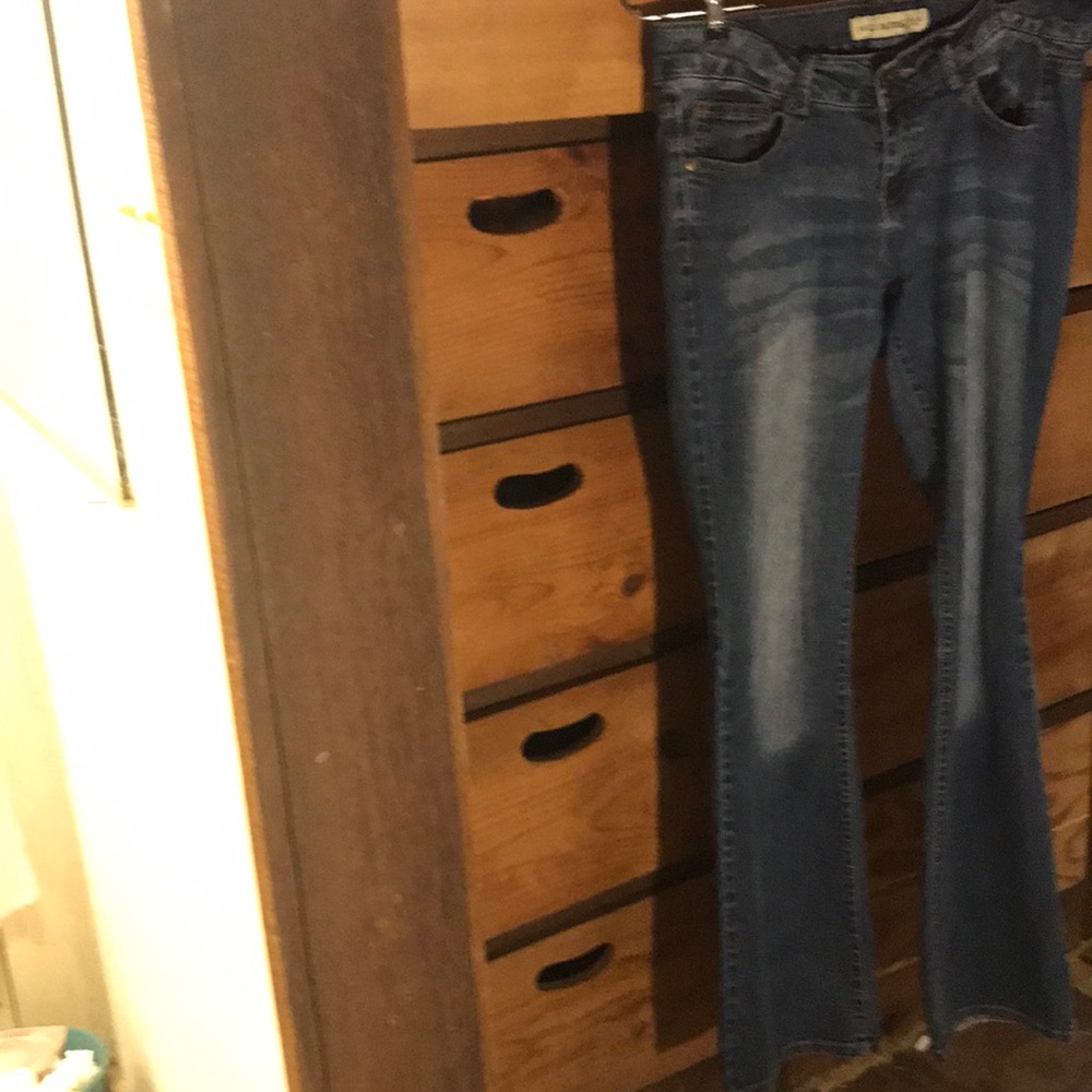 Paris Blues Denim Jeans SZ 11 Double Rear Pockets